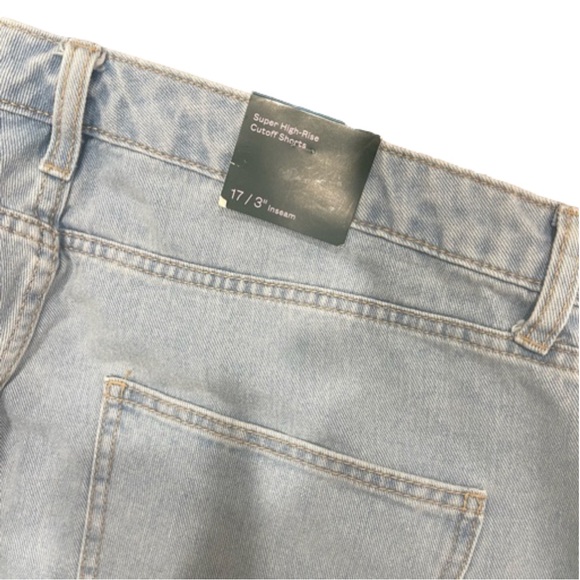 Super High Rise Shorts Size 17 Junior - Picture 2 of 2